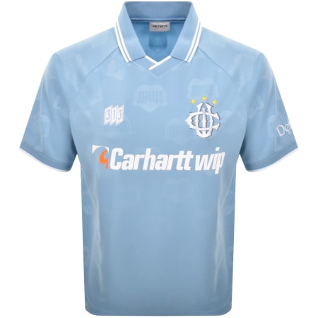Product Image for Carhartt WIP Hartts Football T Shirt Blue
