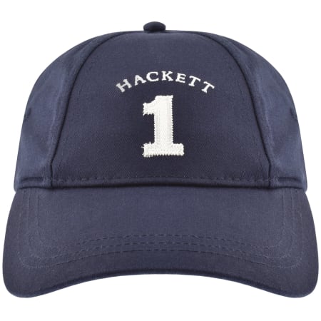 Product Image for Hackett Heritage Number Cap Ink Blue