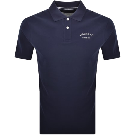 Product Image for Hackett Essential Polo T Shirt Ink Blue