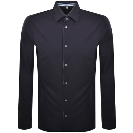 Product Image for Ted Baker Luckey Long Sleeve Shirt Navy
