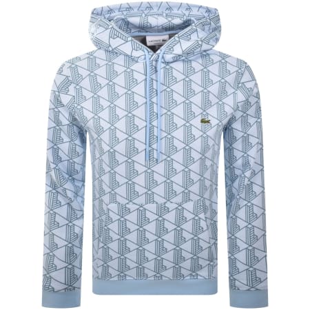 Product Image for Lacoste Logo Pullover Hoodie Blue