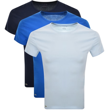 Product Image for Lacoste Slim Fit 3 Pack T Shirts