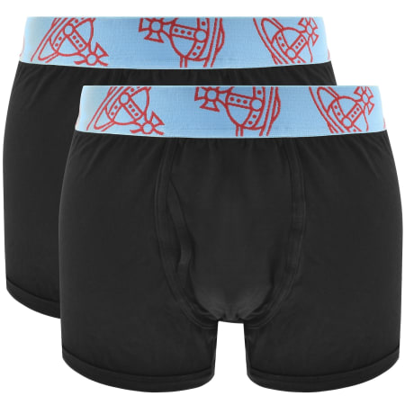Product Image for Vivienne Westwood 2 Pack Boxer Trunks Black