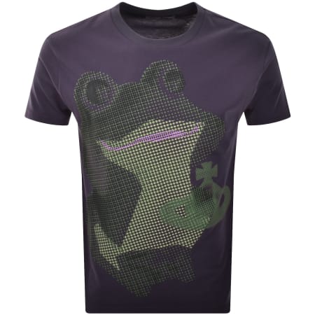 Product Image for Vivienne Westwood Frog Classic T Shirt Plum
