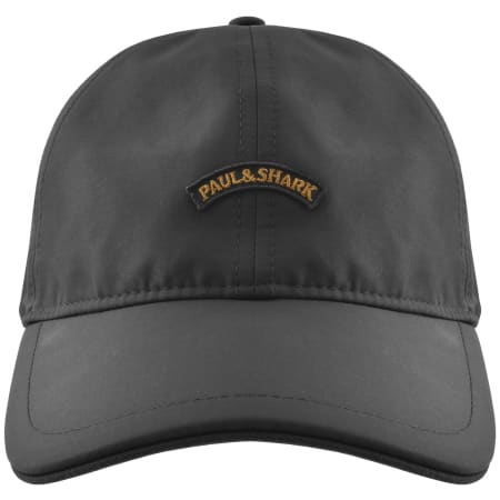 Product Image for Paul And Shark Moon Badge Baseball Cap Black