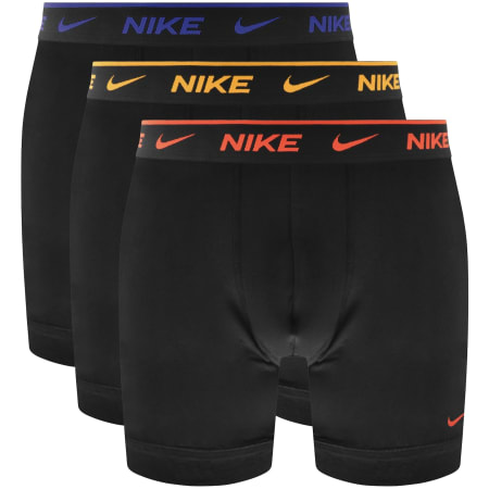 Product Image for Nike Logo 3 Pack Boxer Briefs Black