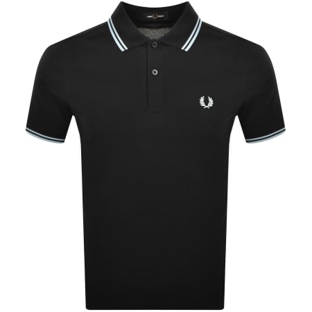 Product Image for Fred Perry Twin Tipped Polo T Shirt Black