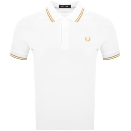 Product Image for Fred Perry Twin Tipped Polo T Shirt White