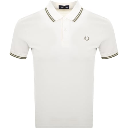 Product Image for Fred Perry Twin Tipped Polo T Shirt Cream