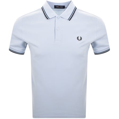 Product Image for Fred Perry Twin Tipped Polo T Shirt Blue
