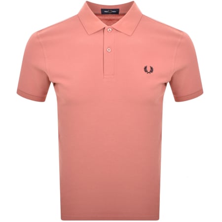 Product Image for Fred Perry Polo T Shirt Pink