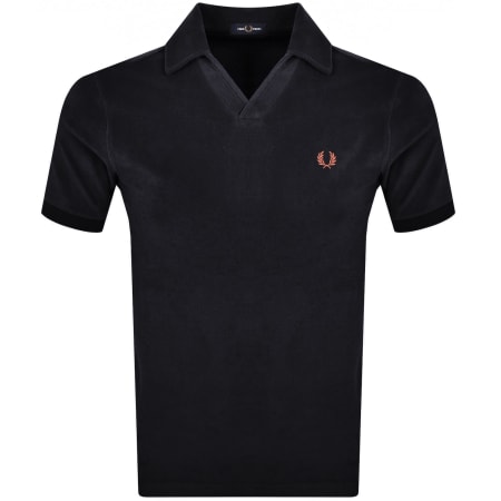 Product Image for Fred Perry Open Collar T Shirt Navy