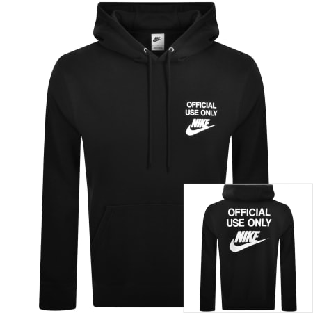 Product Image for Nike Official Use Logo Hoodie Black