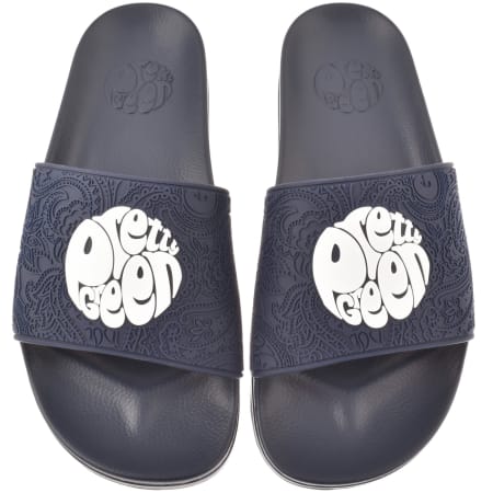 Product Image for Pretty Green Okala Sliders Navy