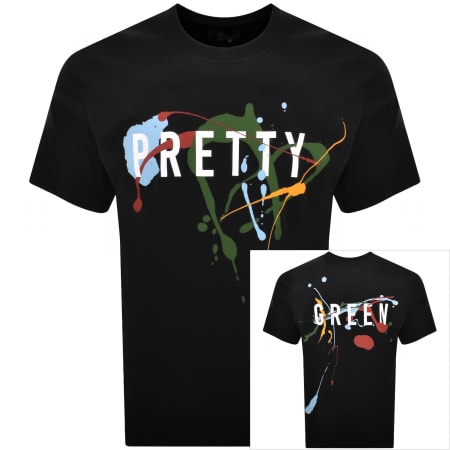 Product Image for Pretty Green Convergence T Shirt Black