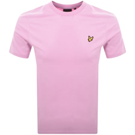 Product Image for Lyle And Scott Crew Neck T Shirt Pink