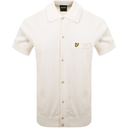 Product Image for Lyle And Scott Hemp Knitted Shirt Cream