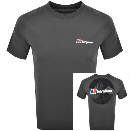 Product Image for Berghaus Dotted Mountain T Shirt Grey
