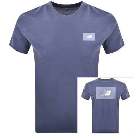 Product Image for New Balance Logo T Shirt Blue