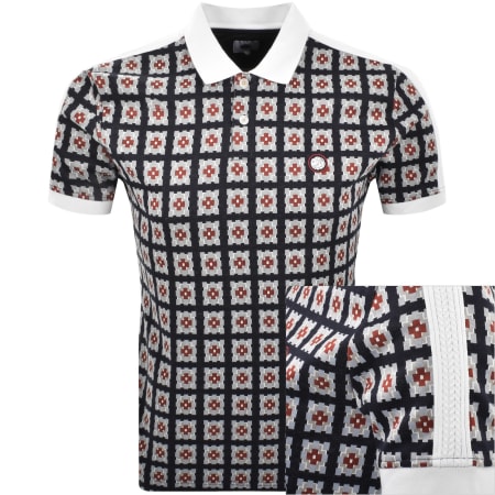 Product Image for Pretty Green Timperley Geo Polo T Shirt Multi