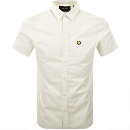 Product Image for Lyle And Scott Poplin Short Sleeve Shirt Green