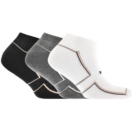 Product Image for BOSS 3 Pack Iconic Plush Socks Multi