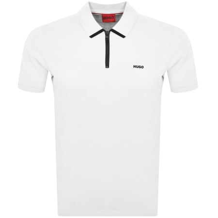 Product Image for HUGO Dalomino Polo T Shirt White