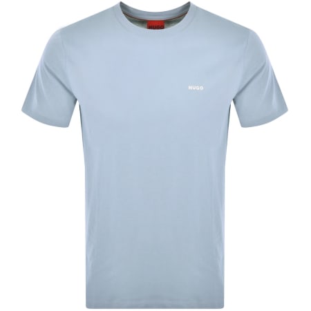 Product Image for HUGO Dero222 T Shirt Open Blue