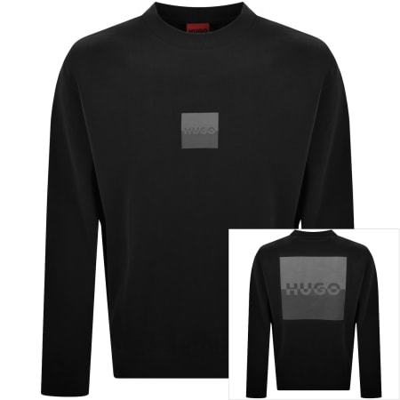 Product Image for HUGO Dusplited Sweatshirt Black
