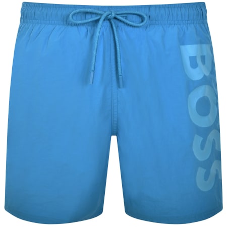 Product Image for BOSS Octopus Swim Shorts Blue