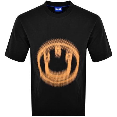 Product Image for HUGO Blue Nalax T Shirt Black