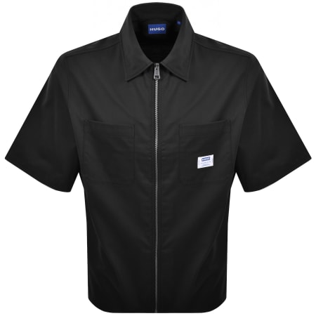 Product Image for HUGO Blue Ekyz Oversized Shirt Black