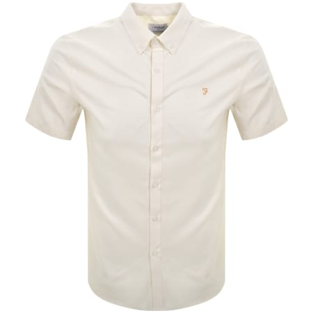 Product Image for Farah Brewer Short Sleeve Shirt Cream