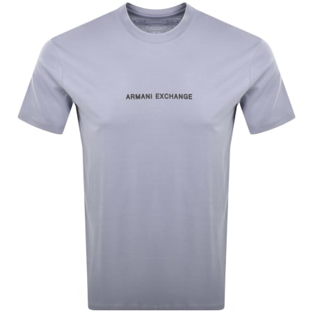 Product Image for Armani Exchange Logo T Shirt Lilac