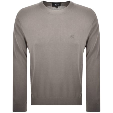 Product Image for Armani Exchange Knit Jumper Driftwood Brown