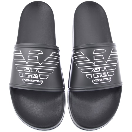 Product Image for Emporio Armani Logo Sliders Navy