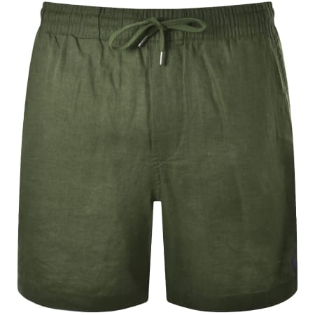 Product Image for Ralph Lauren Linen Prepster Shorts Green