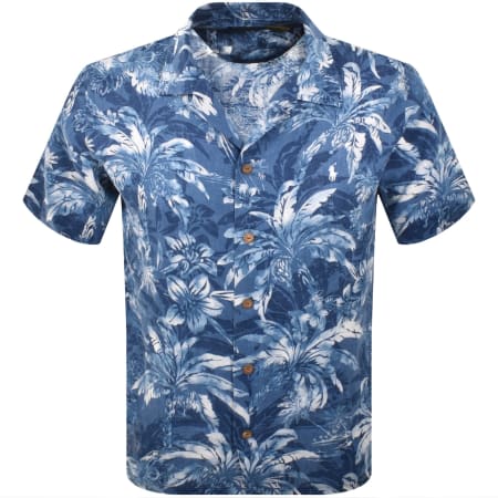 Product Image for Ralph Lauren Linen Short Sleeve Shirt Blue