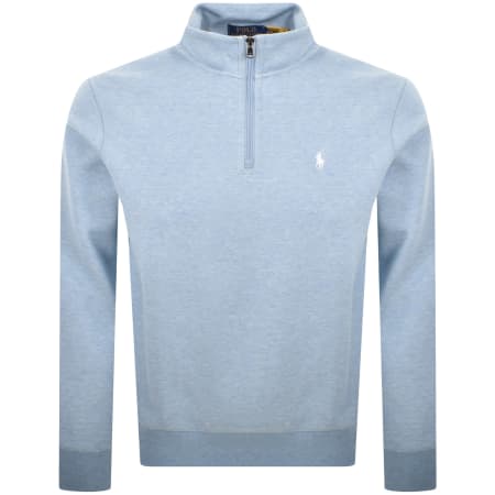 Product Image for Ralph Lauren Quarter Zip Sweatshirt Blue