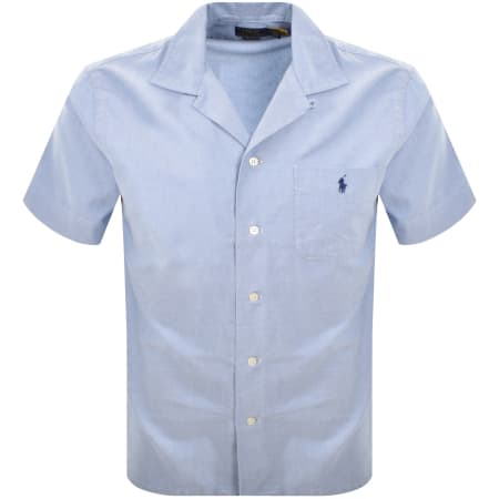 Product Image for Ralph Lauren Classic Fit Short Sleeve Shirt Blue