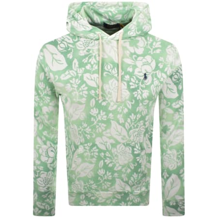 Product Image for Ralph Lauren Floral Hoodie Green