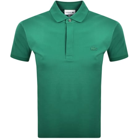 Product Image for Lacoste Tonal Logo Polo T Shirt Green