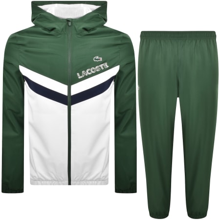 Product Image for Lacoste Sport Hooded Tracksuit Green