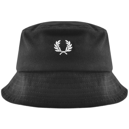 Product Image for Fred Perry Pique Bucket Hat Black