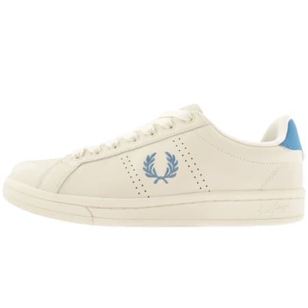 Product Image for Fred Perry B721 Leather Trainers Cream