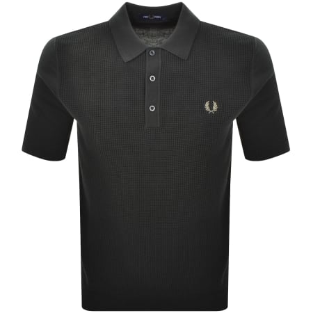 Product Image for Fred Perry Knitted Polo T Shirt Green