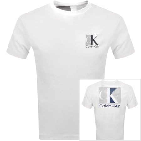Product Image for Calvin Klein Abstract Logo T Shirt White