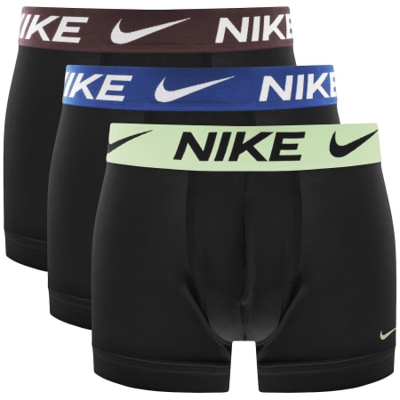 Product Image for Nike Essential Micro 3 Pack Trunks Black
