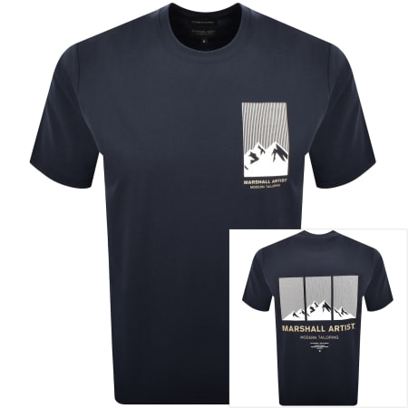 Product Image for Marshall Artist Makalu T Shirt Navy