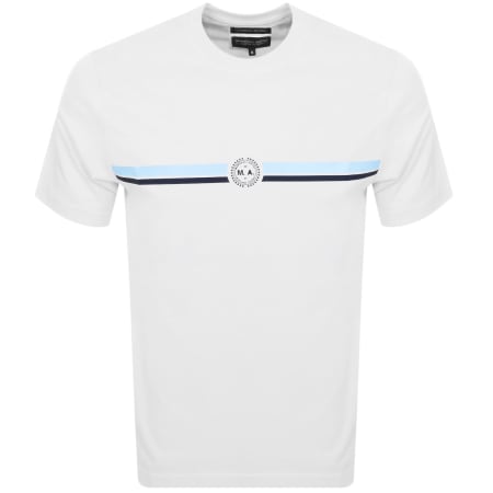 Product Image for Marshall Artist Centre Court T Shirt White